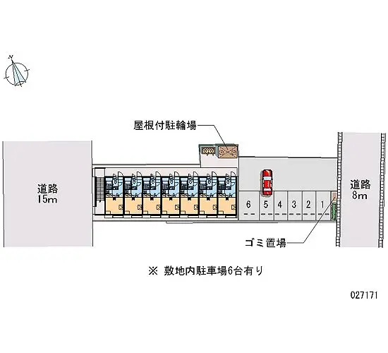 下関市長府土居の内町 月極駐車場